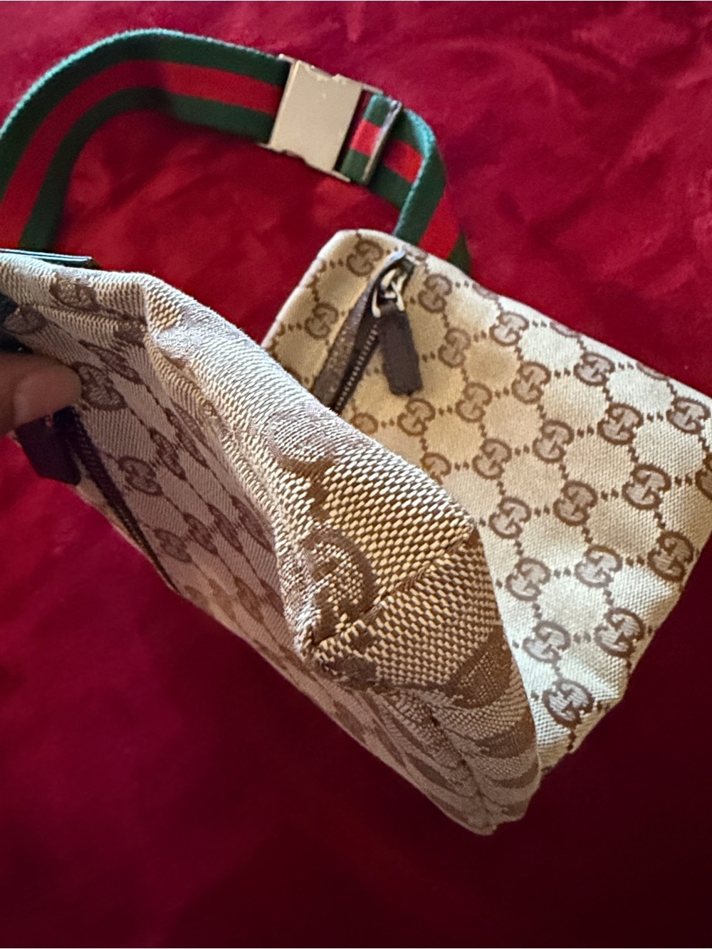 Gucci GG Canvas Belt Bag / Waist Bag / Crossbody - Picture 12 of 16